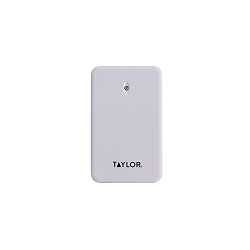 Taylor in/Out Wireless Thermometer with Remote Sensor and Clock