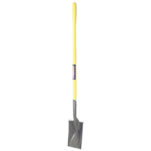 Garden Spade, 46-3/4 in Hndle, 12 in Blade