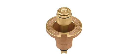 3-Pack Orbit 54071 Brass Pop-Up Flush Head Sprinkler with Half Pattern Spray Nozzle - Brass Pop-Up Sprinklers for Half Pattern Spray