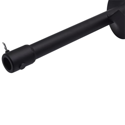 4-in Earth Auger Drill Bit, Garden Plant Flower Auger Rapid Planter Compatible Gas Powered Post Fence Hole Digger with 3/4 Shaft - size: 4 Earth Auger Drill Bit