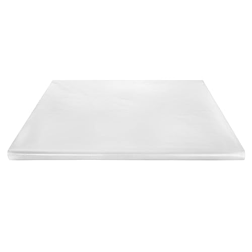 VEVOR Plastic Sheeting 12 x 50 ft Polyethylene 4 Year UV Resistant 6 Mil Thickness Clear Greenhouse Film - size: 12 x 50 ft