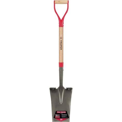 Truper, 30-Inch 31189 Tru Tough Garden Spade, Steel D-Handle
