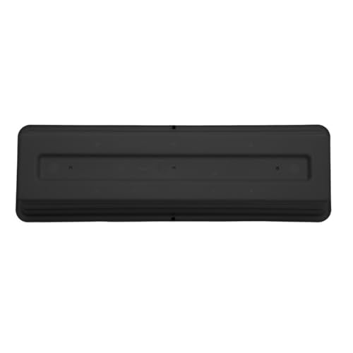 Bloem Dura Cotta 30" Plastic Window Box Planter with Saucer, Black, 3-Pack - color: Black, size: 30" (Pack of 3)