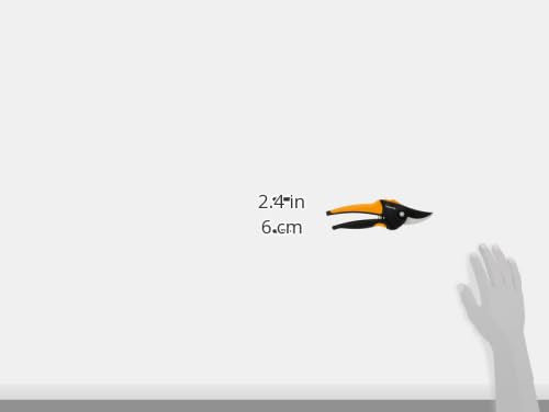 Fiskars Bypass Pruning Shears, 5/8" Cut Capacity Garden Clippers, SoftGrip (Pack of 6) - size: SoftGrip (Pack of 6)