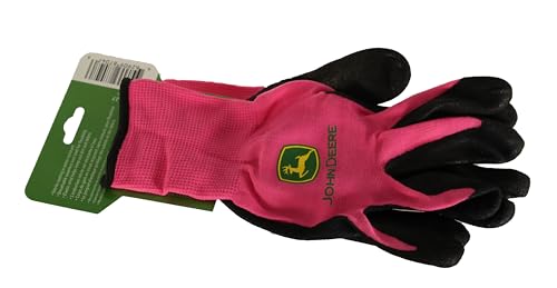 John Deere Nitrile Foam Palm Dipped Gloves LP42427