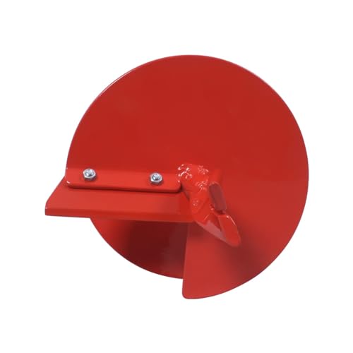 THUNDERBAY 10 Inch Diameter 36 Inch Long Earth Auger Bit with Fishtail Point for Decks, mailboxes, Fences, Tree Planting - color: w/o Patent Shock Spring, size: 10-Inch Diameter