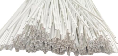 8",White,1000 Pcs,Plastic Twist Ties, Garden Plant Twist Tie Cable Tie, Plastic Cable Ties for Bread Candy Bags, Gift Bags (8",White,1000 Pcs) - color: 8",white,1000 Pcs