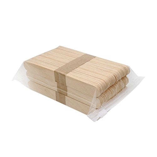 KINGLAKE 6" Wood Garden Plant Labels,150 Pcs Garden Plant Tags,Wood Sticks