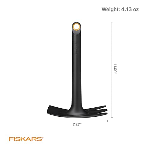 Fiskars Eco Dual-Function Hoe & Cultivator, Ergonomic Garden Hand Tool - style: Eco Cultivator Hoe