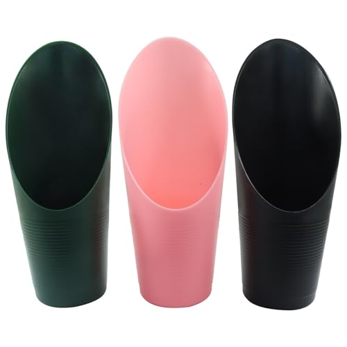3 Pcs Bonsai Soil Scoops Plastic Garden Shovels, Colorful