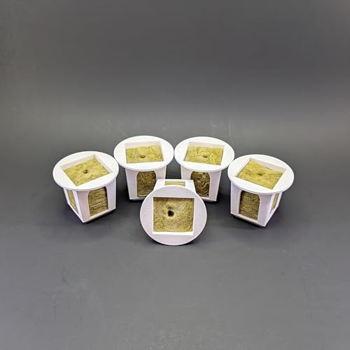 Grow Cubes for Hydroponic System/Compatible with Gardyn (15 Cubes+Rockwool) - style: 15 Cubes+Rockwool