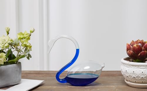 Storm Glass Weather Predictor Swan-Shaped Design Barometer