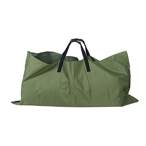 Leaf Tarp for Collecting Leaves, Large Capacity Oxford Cloth Foldable Leaf Bucket Leaf Collector Bag Reusable Yard Waste Bags Leaf Bag Holder for Collecting Leaves