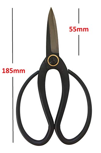 Garden Guru Bonsai Scissors - Traditional Butterfly Bonsai Pruner Shear for Precise Trimming Pruning and Deadheading of Flowers Plants, Japanese Bonsai Garden Tools (180mm 4 Pack) - style: 180mm 4 Pack