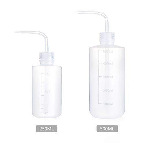 Mkono 2 Pack Squeeze Succulent Watering Bottle, 250ML & 500ML Waterer Can