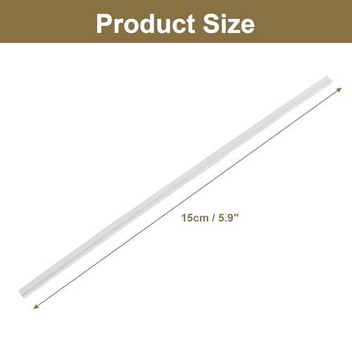 1000Pcs 6Inch White Paper Twist Ties - color: White, size: 6"