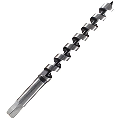 Muretnze 3/4 Inch x 14 Inch Long Auger Drill Bit for Wood - size: 3/4 Inch Diameter x 14 Inch Length