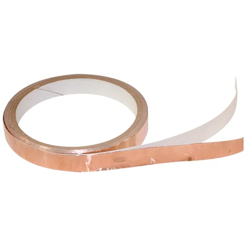 J.V. Converting JVCC Copper Foil Tape, 1/4 in. x 36 yds. (Copper)