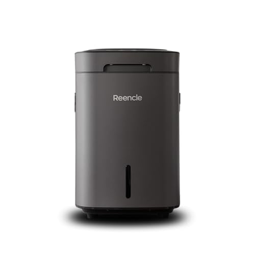 Reencle Prime Electric Composter - 14L Kitchen Composter, Decomposes Up to 2.2 lbs Food Waste Daily, Odorless Indoor Composting with Whisper-Quiet Technology & Rapid Decomposition (Silver) - color: Iron Silver