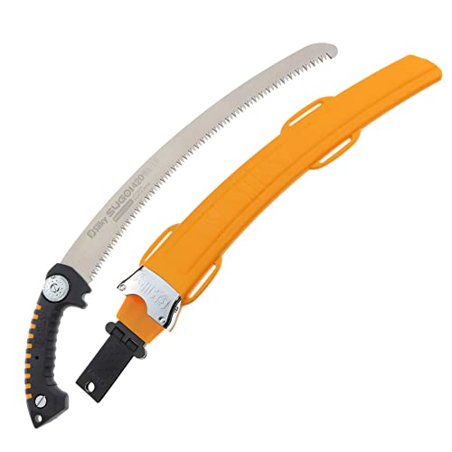 Silky Professional Series SUGOI Curved Hand Saw 420mm XL Teeth (390-42) - size: 420mm (16.5 inch) Saw