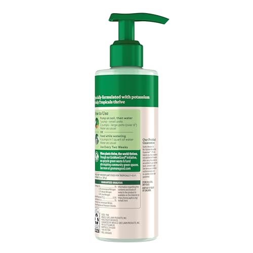 Miracle-Gro Indoor Plant Food for Tropicals, 8 fl. oz. (2-Pack) - style: Tropical