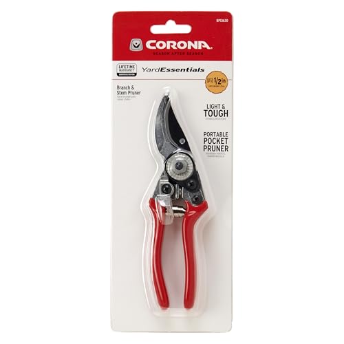 Yard Essentials Pocket Pruner (Pack of 6) - size: 7" Overall Length, Handle Length 3.5" (Pack of 6)