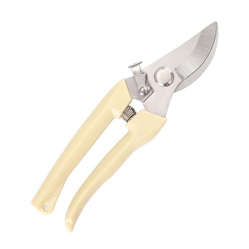 Premium Branch Pruning Shears, Stainless Steel Blade Drop Forged Body and Handle, Ultra Fine Polished Gardening Shears for Tree Trimming Shaping Deadheading