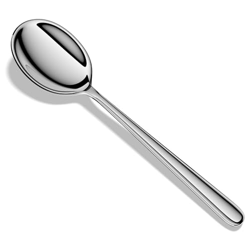 Serving Spoon Set,Forged 18/10 Stainless Steel,Set of 4 - style: Serving Spoons