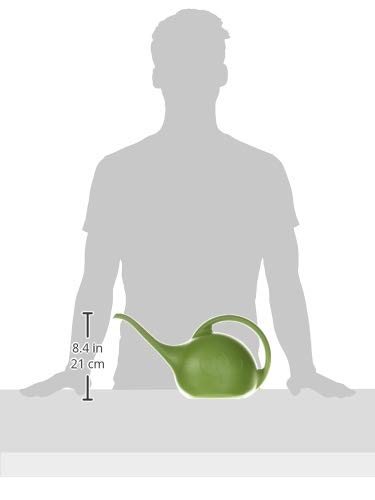 Novelty 30601 Indoor Watering Can, 1/2 Gallon, Green - color: Green