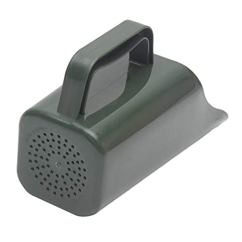 Garden Soil Scoop with Built‑in Sifter, Plastic Hand Shovel Trowel