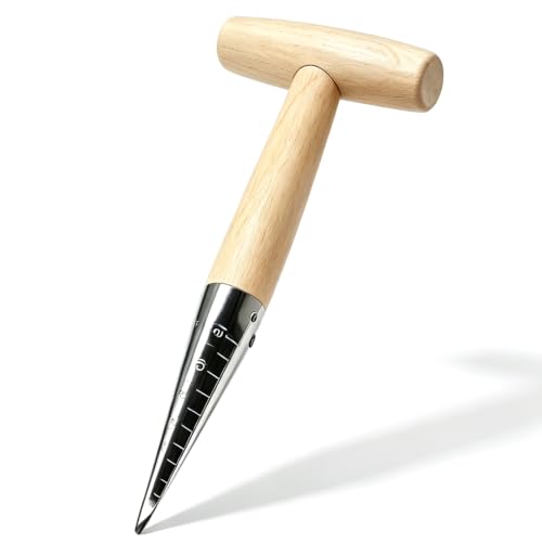 Garden Hand Dibber Seed Planter Tool Stainless Steel Sow Dibbler