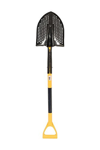 Toolite 49541#2 Round Point Shovel, 29" Polymer Handle, Poly D-Grip - size: 29" Polymer with Fiberglass Core handle with Poly D Grip