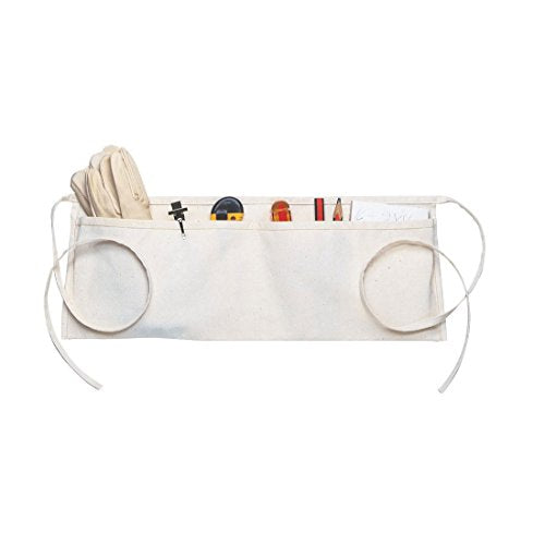 Clc Custom Leathercraft C6 Canvas Waist Apron Two Pocket, Unisex Adult, White - size: 0.4058 Fl Oz (Pack of 1)