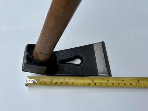 Garden Hoe, Short Handled Hoe, Heavy Small Hoe, Sharp, Used for Cultivation, Excavation, loosening Soil, Digging Trenches, Small Garden Hoe. (Heavy Duty Small Hoe) - color: Heavy duty small hoe