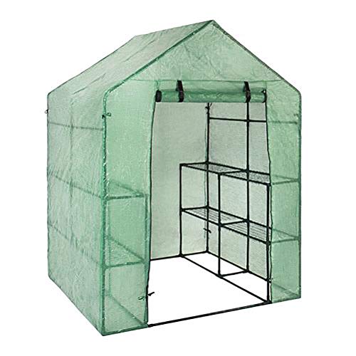 Gonetre Portable PVC Garden Greenhouse Cover Outdoor Mini Walk in Greenhouse Horticulture Other Horticultural Supplies (A), Gonetrehqfskrt02z-48