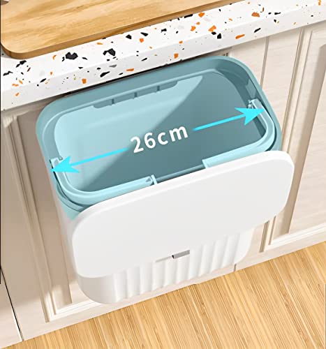 Sooyee 3 Pack 12L/3.2 Gal Kitchen Compost Bin, White