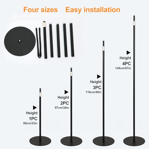 FECiDA High Output 76" Tall Floor Grow Light for Indoor Plants, Bonsai Tree - size: FloorLamp-2Head-50W-Timer