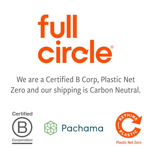 Full Circle Counter Catcher Compost Bin, Fits in Freezers, Slate - color: Slate