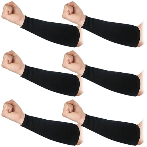 Sintege Arm Sleeves for Thin Skin,9.8 Inch,Black - color: Black, size: 9.8 Inch