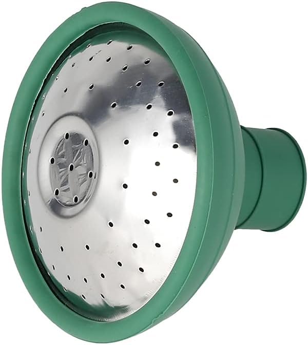 1PC Green Universal Garden Watering Can Rose Head Water Sprinkler Sprayer Fit All Watering Can Rose Spout Cover Nozzle Replacement Garden Watering Tool, Equipment