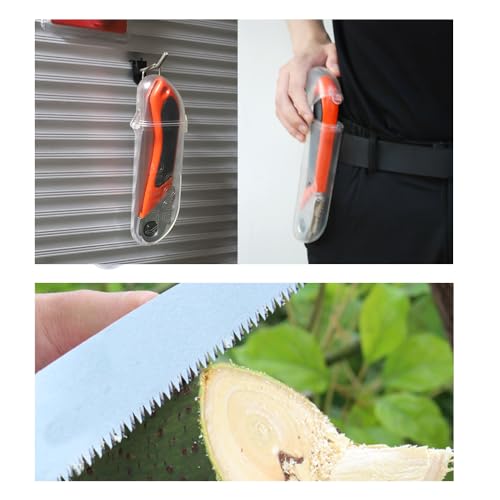 6" SK5 7TPI Folding Saw for Camping Hiking Garden - size: 6Inch-Orange