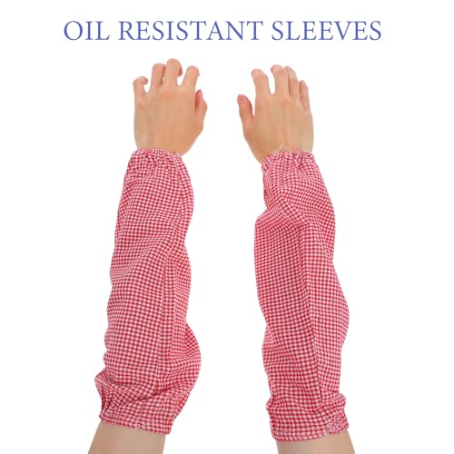 KICHOUSE 3Set Cotton Kitchen Oversleeves Arm Covers