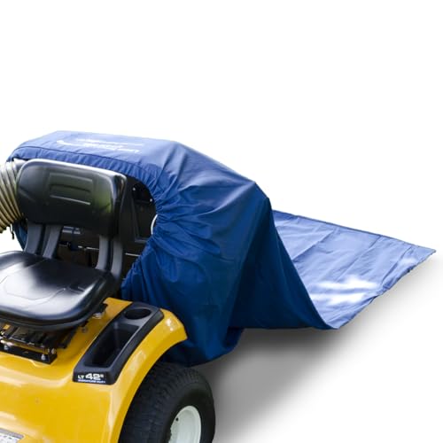 TerraKing Original Lawn Tractor Leaf Bag 54 cu ft Leaf Collection System, Compatible with Most Two-Bag Material Collection System; Blue