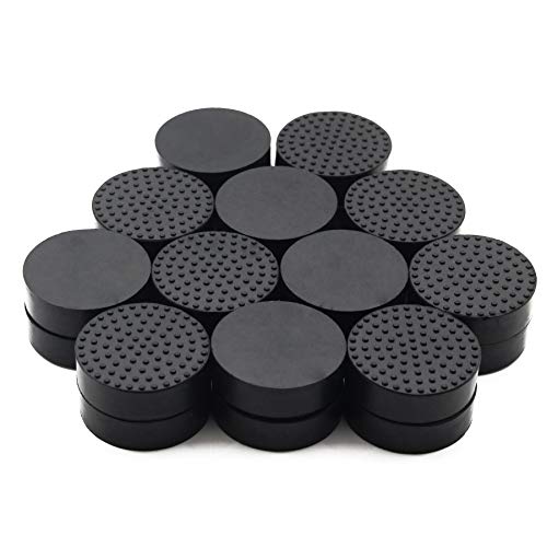 24 Pack Invisible Pot Feet with Enhanced Non-Slip Surface Grip Plant Pots and Flowers, Solid Rubber Pots Risers, Pot Lifters for Indoor or Outdoor Planters