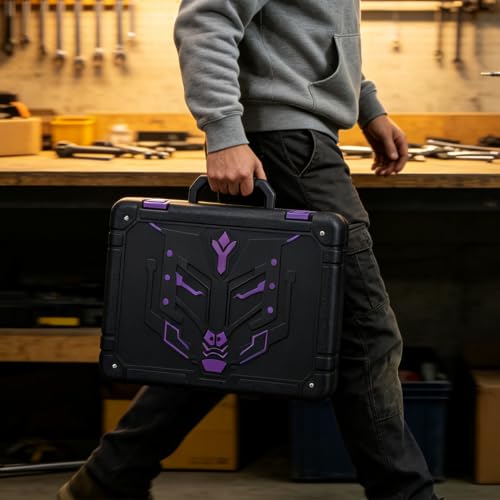 CARTMAN Purple 198-Piece 12V Cordless Drill Tool Combo Set