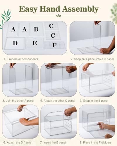 Pawfly Mini Greenhouse Indoor Greenhouse Clear Portable Small Greenhouse