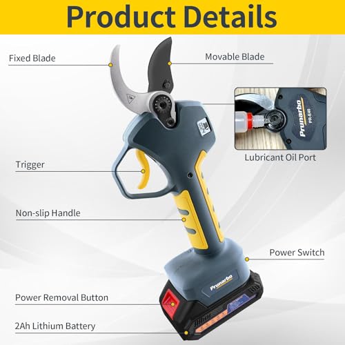 40mm Cordless Pruning Shears Tool Only, Compatible with Makita - style: PR-E40-Body