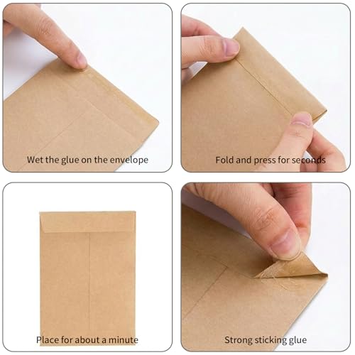 30 Pcs Seed Envelopes, 30 Pcs Plant Labels and 1 Plant Marker (Green) - color: Green