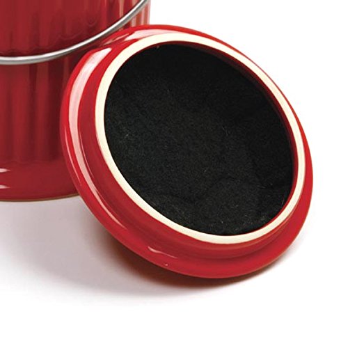 Norpro Replacement Filters for Ceramic Compost Keeper, 2 pieces ,Black - style: 93F 2-Piece Composter Filter Refills