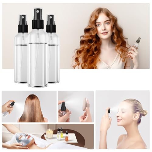 100Pack 1oz Spray Bottles 30ml Small Spray Bottle Bulk Fine Mist Sprayer - color: Clear, size: 1oz-100PCS